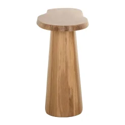 Eiken sidetable organische vorm - Richmond Interiors Riva