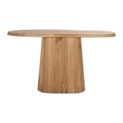 Eiken sidetable organische vorm - Richmond Interiors Riva