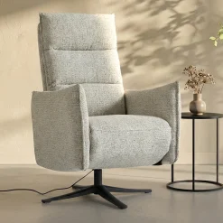 Elektrische relaxfauteuil stof - Bodio Jackie