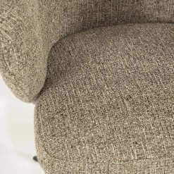 Fauteuil draaibaar stof - Eleonora Connor