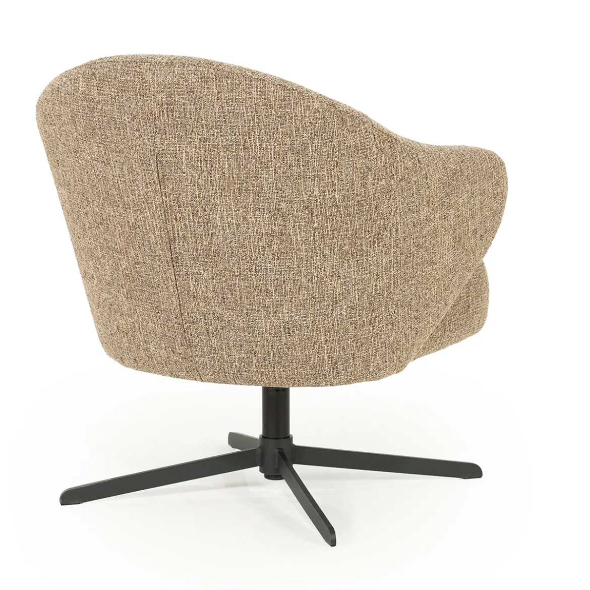 Fauteuil draaibaar stof - Eleonora Connor