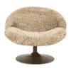 Fauteuil met brons onderstel - By-Boo Ducky