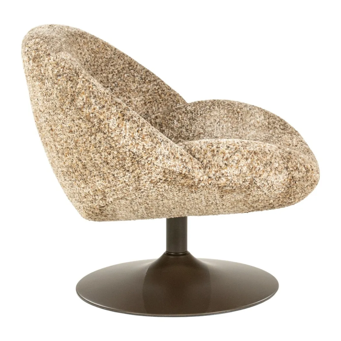Fauteuil met brons onderstel - By-Boo Ducky