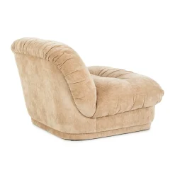 Fauteuil met geplooide stof - By-Boo Nook