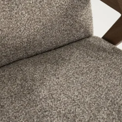 Fauteuil met houten armleuning - Eleonora Francis