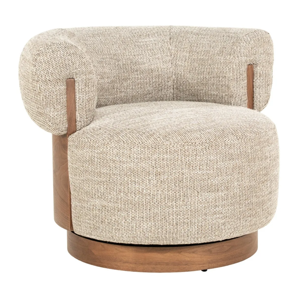 Fauteuil met houten frame - Eleonora Nila
