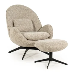 Fauteuil met voetenbank - Eleonora Ryan
