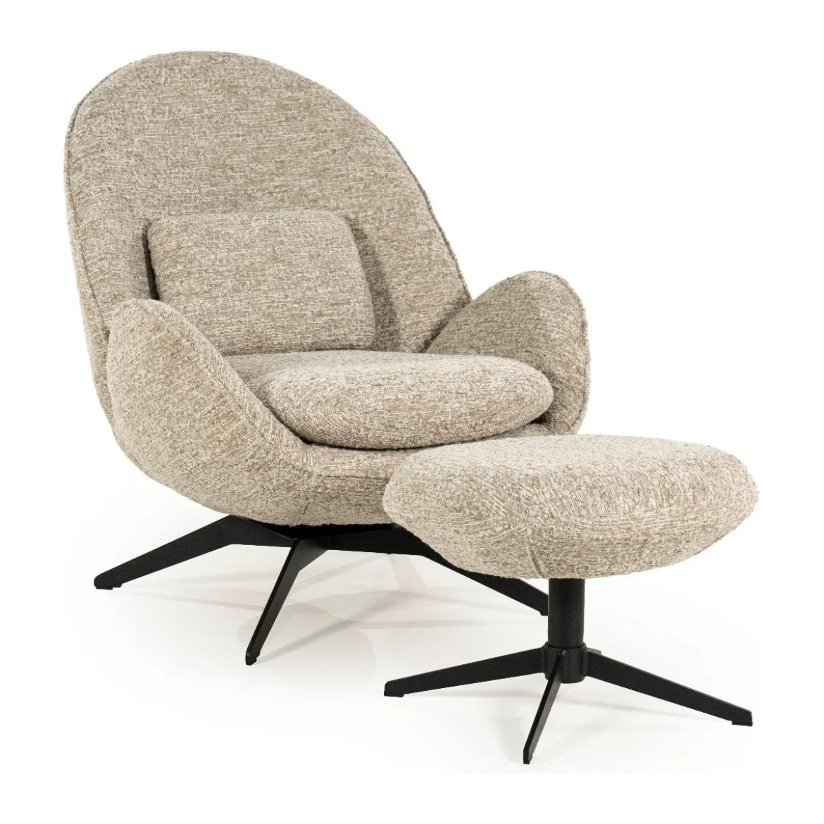 Fauteuil met voetenbank - Eleonora Ryan