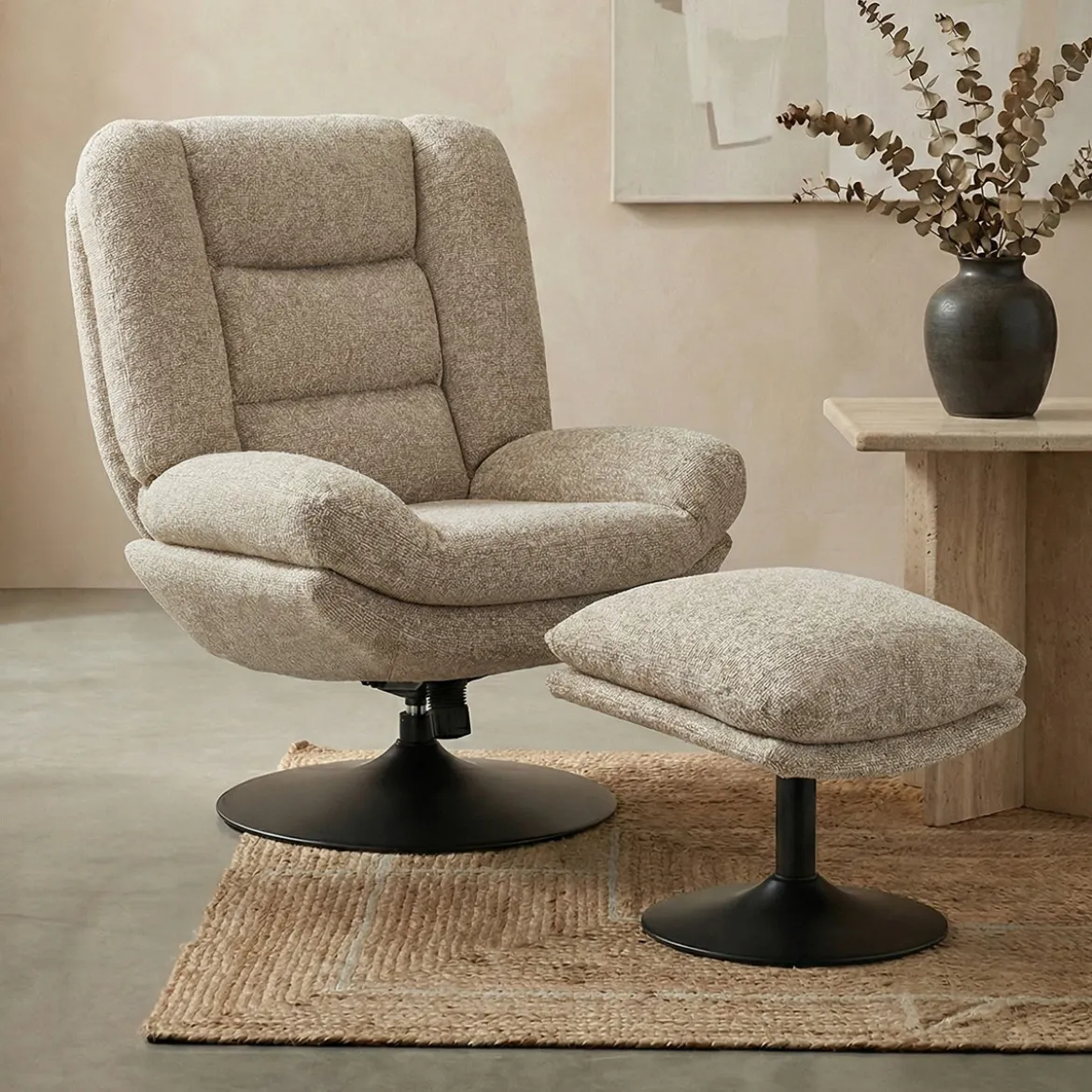 Fauteuil met voetensteun - Bodio James