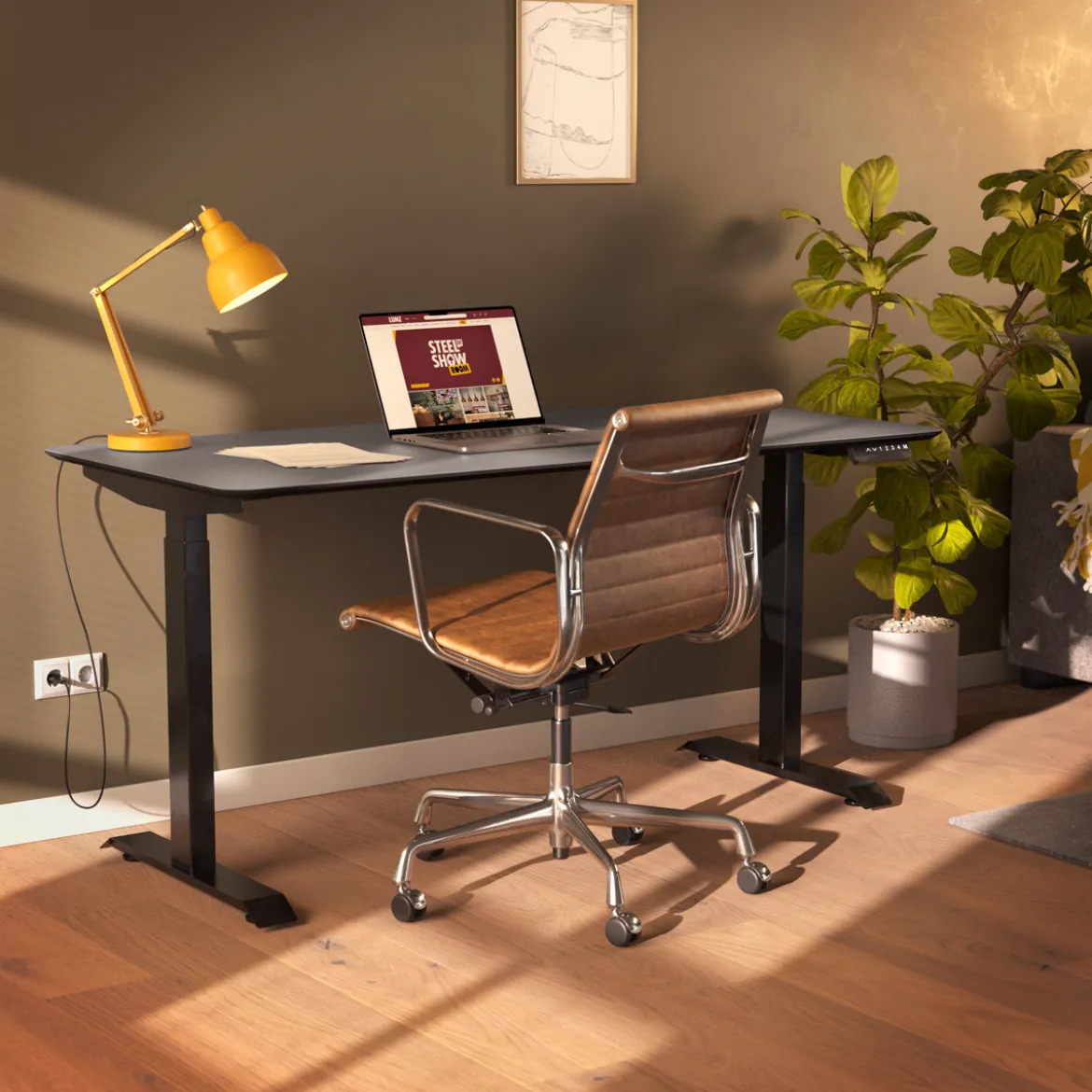 Fenix blad zit sta bureau - Bodio Fenix