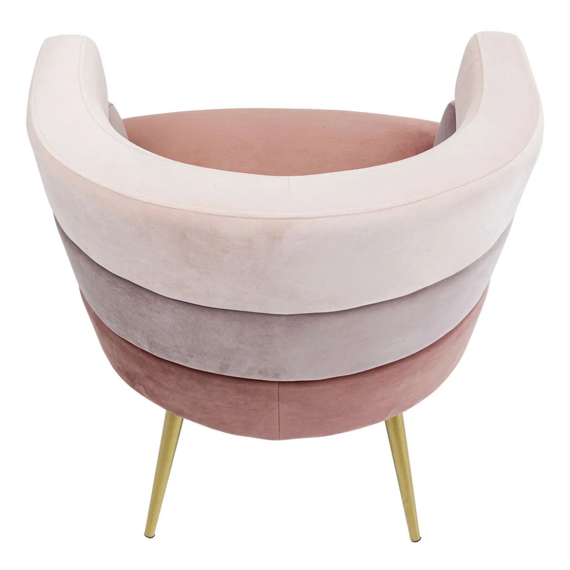 Fluwelen design fauteuil - Kare Design Sandwich