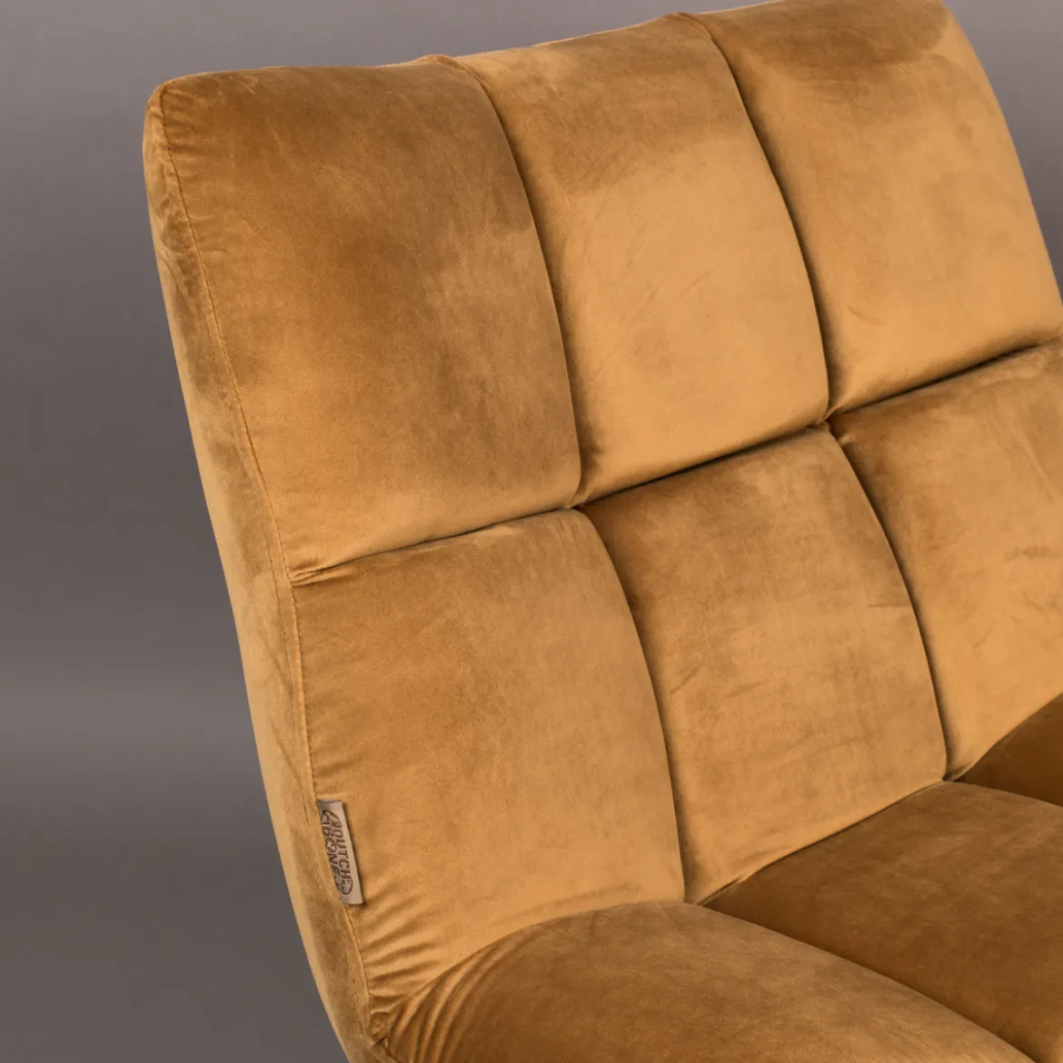 Fluwelen draaifauteuil - Dutchbone Bar Velvet