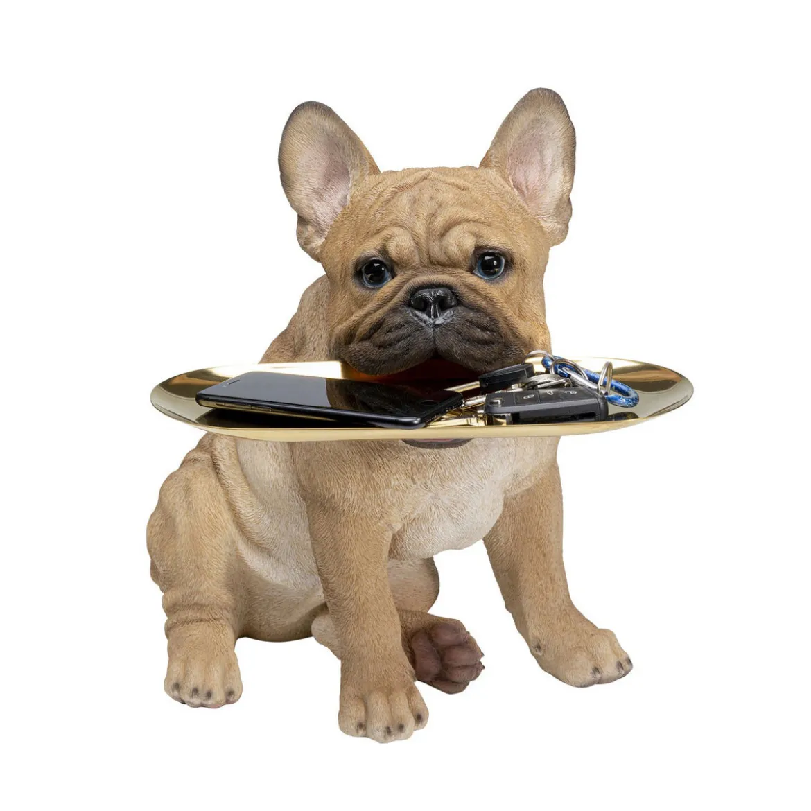 Franse bulldog met dienblad - Kare Design Butler Frenchy