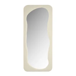 Gestoffeerde spiegel teddy organisch - Bodio Shapes