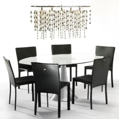 Glazen eettafel ovaal - Kare Design Grande Possibilita
