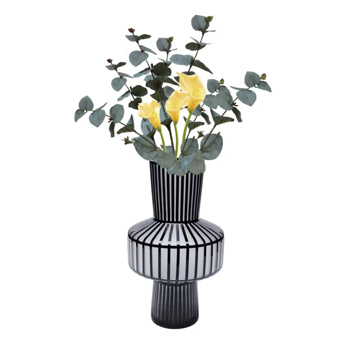 Glazen vaas Art Deco - Kare Design Roulette 42