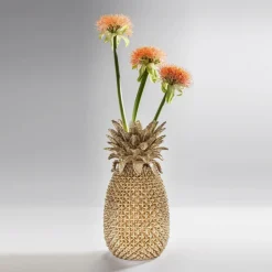 Gouden ananas vaas - Kare Design Pineapple
