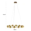 Gouden design hanglamp - Richmond Interiors Chanda