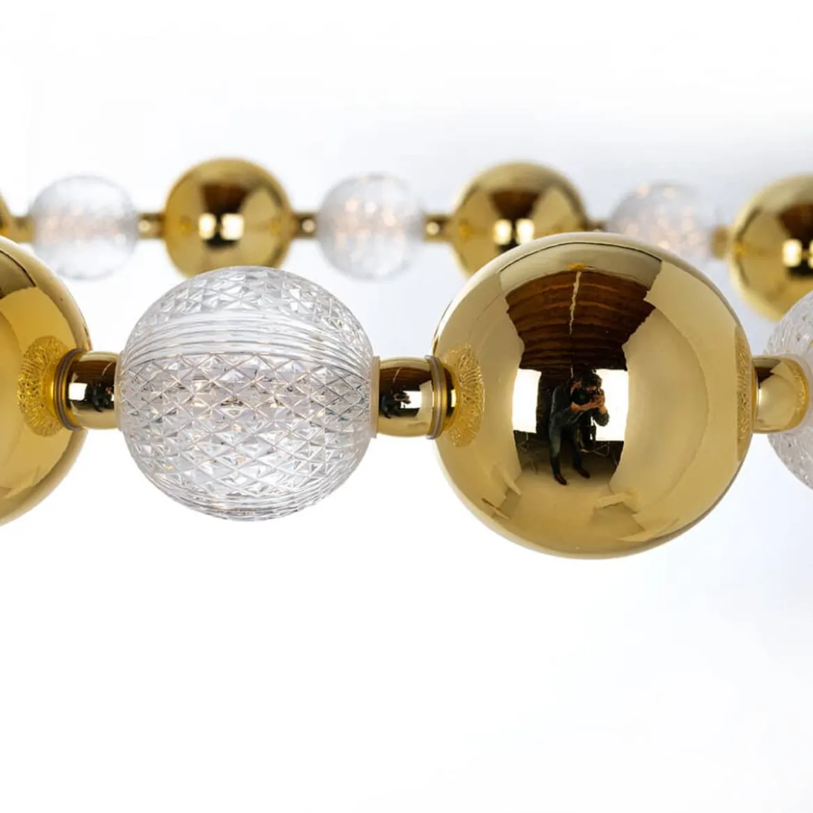 Gouden design hanglamp - Richmond Interiors Chanda