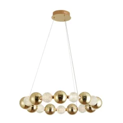 Gouden design hanglamp - Richmond Interiors Chanda