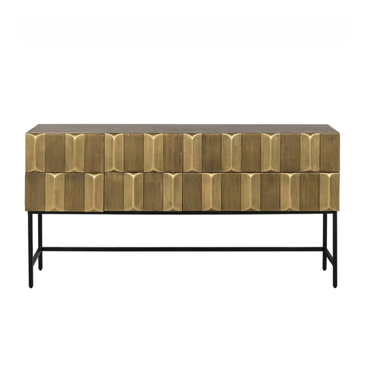 Gouden dressoir op hoge poten - Richmond Interiors Jaxx