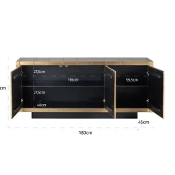 Gouden dressoir - Richmond Interiors Collada