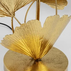 Gouden ginkgo tafellamp - Kare Design Flores Gold
