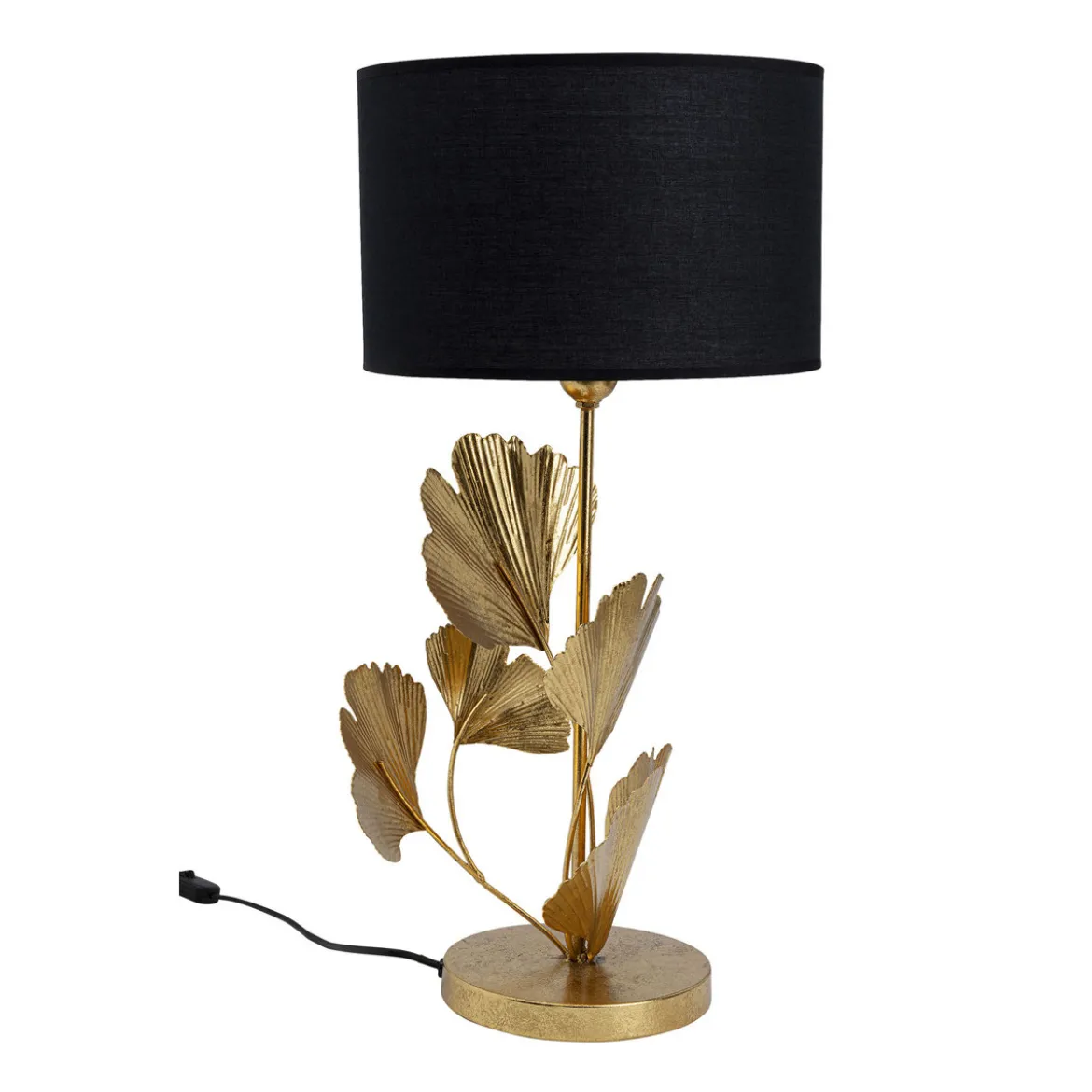 Gouden ginkgo tafellamp - Kare Design Flores Gold