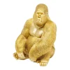 Gouden gorillafiguur - Kare Design Deco