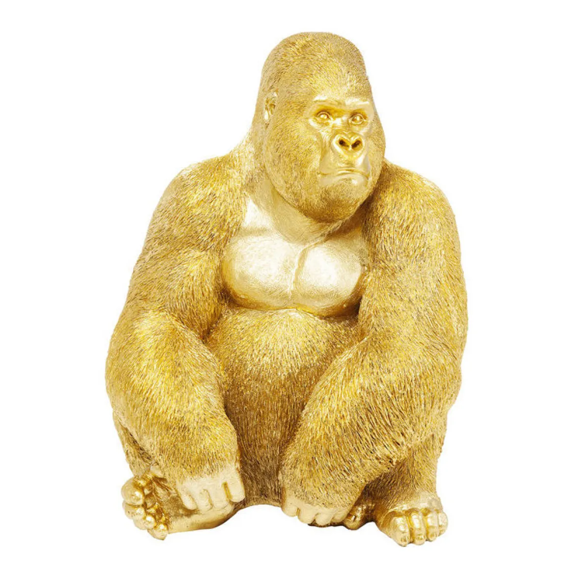 Gouden gorillafiguur - Kare Design Deco