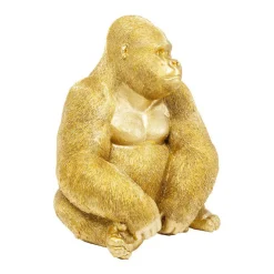 Gouden gorillafiguur - Kare Design Deco