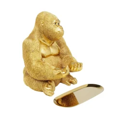 Gouden gorilla met dienblad - Kare Design Gorilla Butler