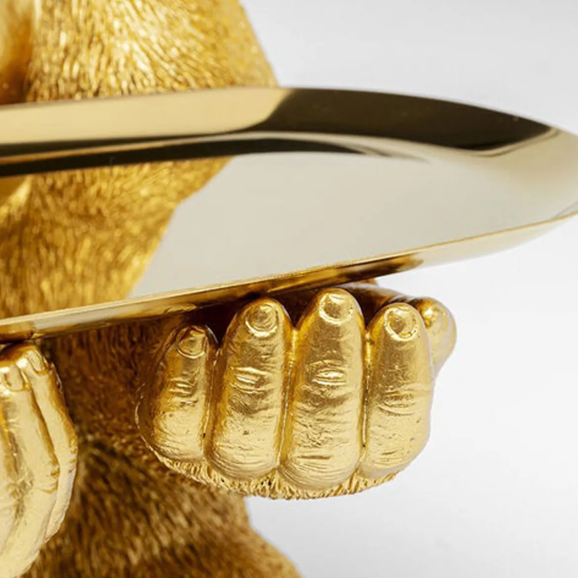 Gouden gorilla met dienblad - Kare Design Gorilla Butler
