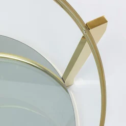 Gouden salontafel rond - Kare Design Monocolo Gold