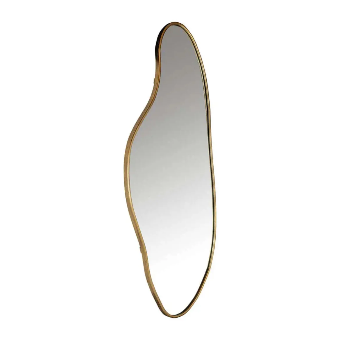 Gouden spiegel organische vorm - Richmond Interiors Alton