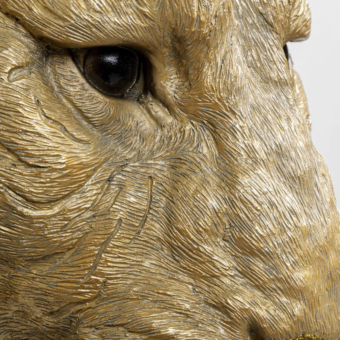 Gouden tijger wandlamp - Kare Design Tiger Head