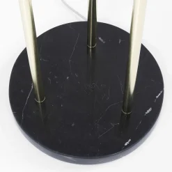 Gouden vloerlamp met glas - Kare Design Al Capone