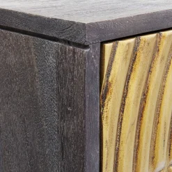 Gouden wandkast snijwerk - Kare Design Circulo