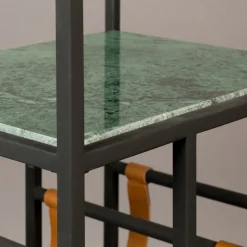 Groen marmeren wijnkast - Dutchbone Mil