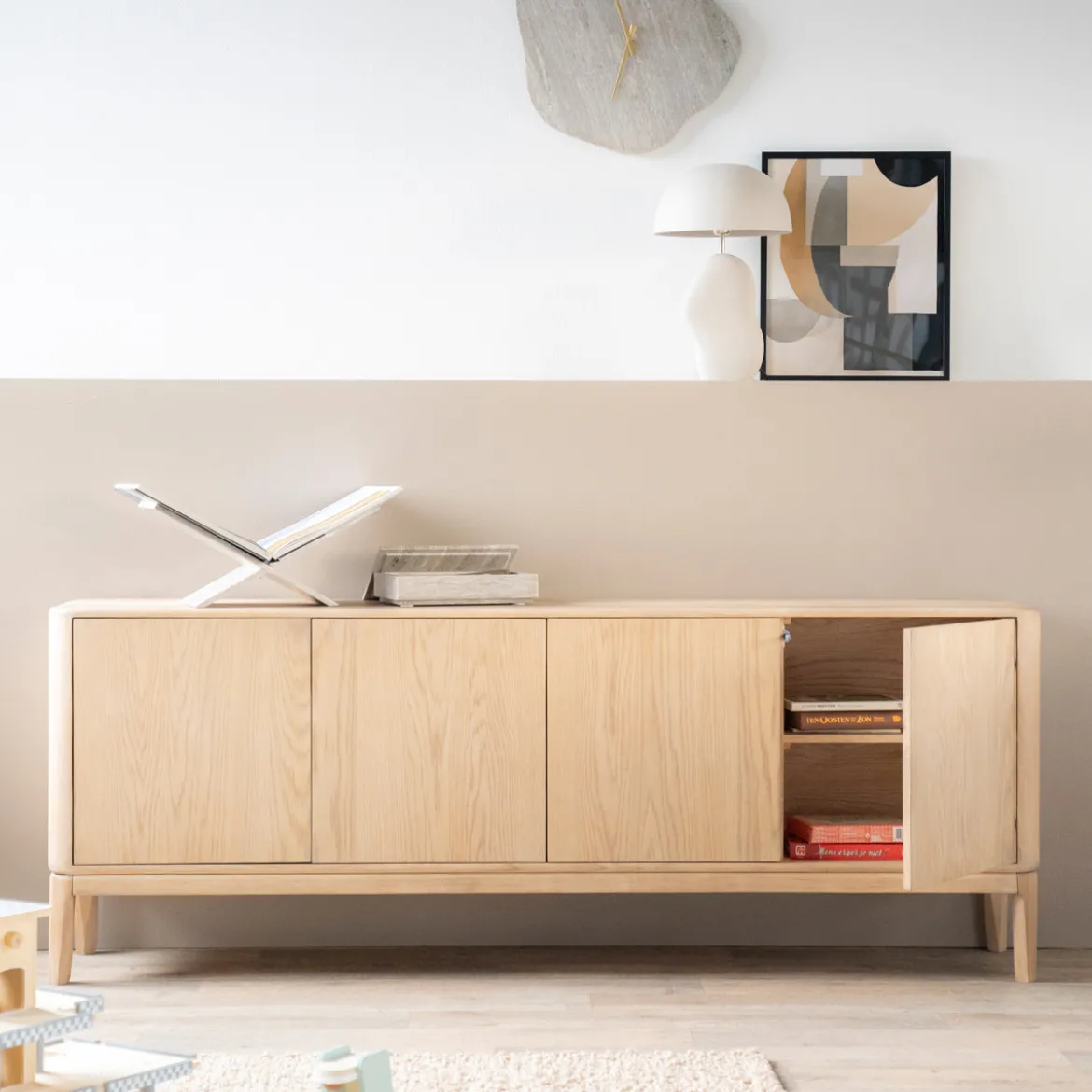 Groot dressoir licht eiken - Eleonora Harvey