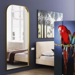 Grote arch spiegel messing - Kare Design Opera