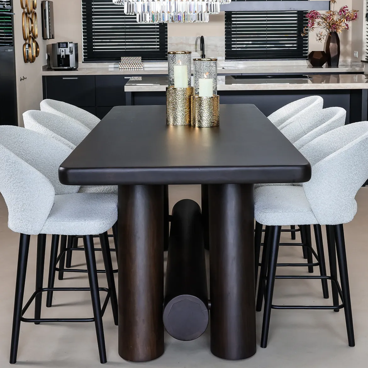 Grote bartafel boomstam acacia - Richmond Interiors Menara