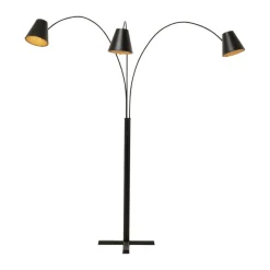 Grote boog vloerlamp zwart metaal - Kare Design Cappellino