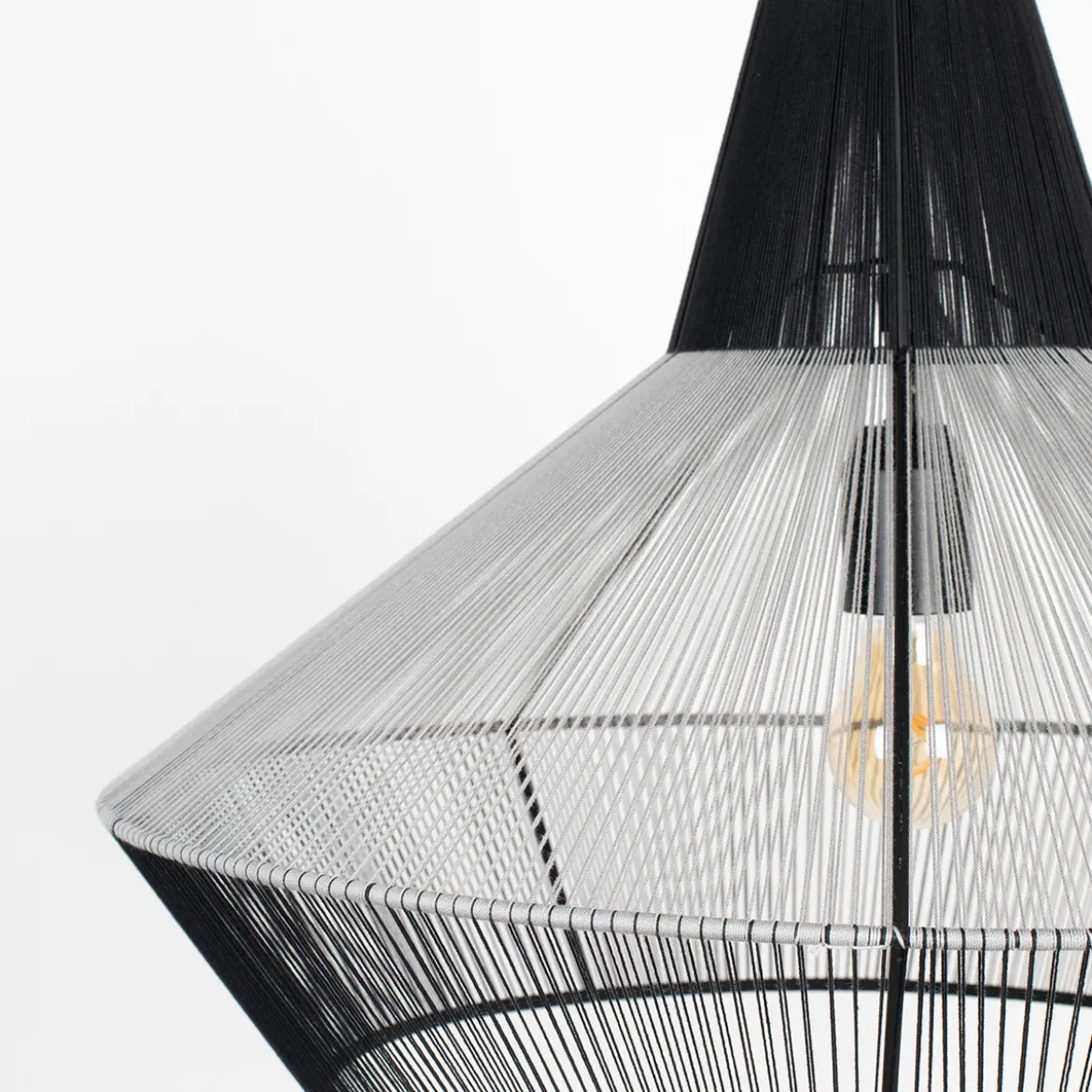 Grote hanglamp katoen draad - Zuiver Fairy