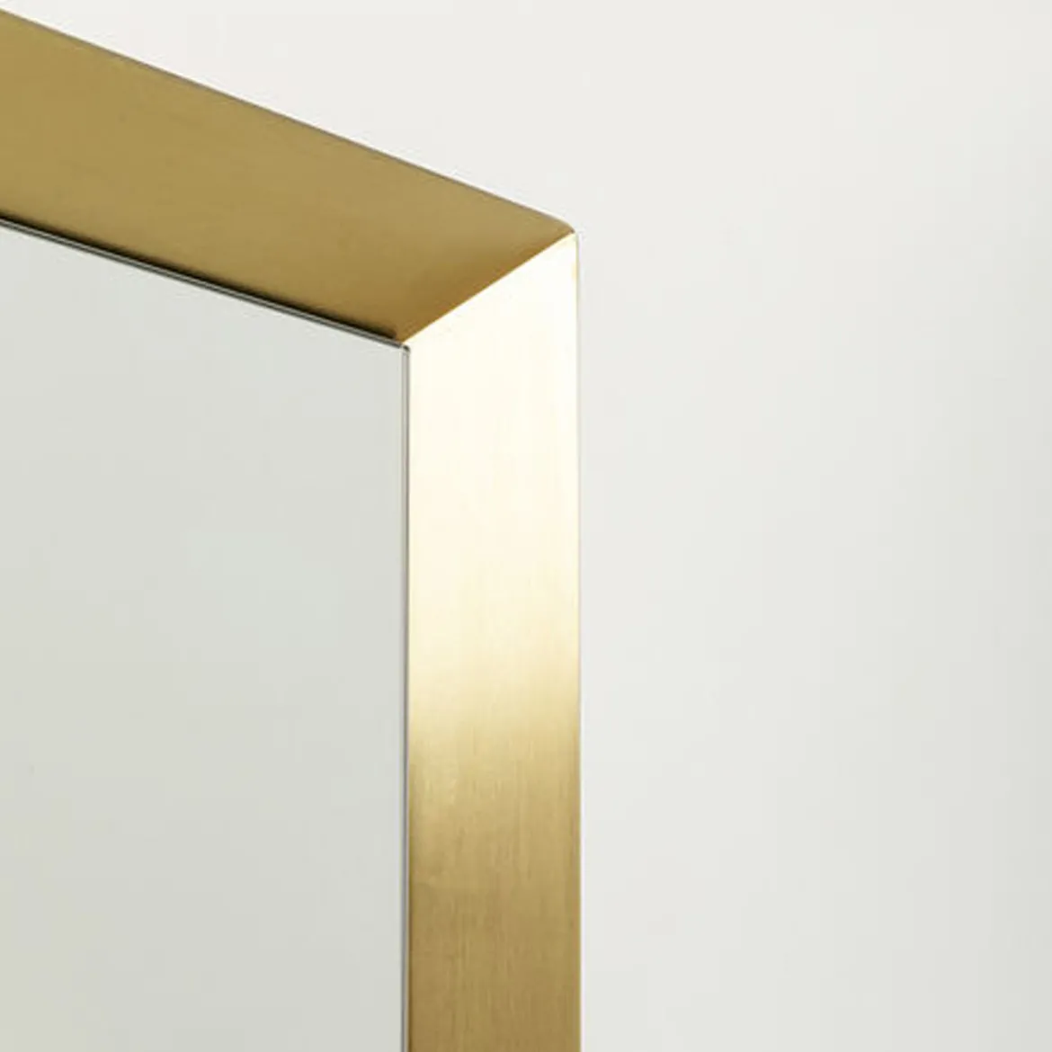 Grote muurspiegel messing - Kare Design Arezzo