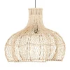 Grote rieten lamp pitriet - Must Living Figueretas