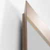 Grote spiegel taupe bruine rand - Kare Design Arezzo Coffee