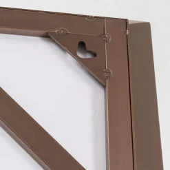 Grote spiegel taupe bruine rand - Kare Design Arezzo Coffee