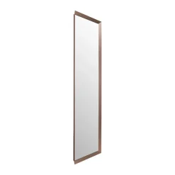 Grote spiegel taupe bruine rand - Kare Design Arezzo Coffee