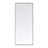 Grote spiegel zwart 180x60 cm - Kare Design Bella